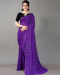 Georgette painted saree